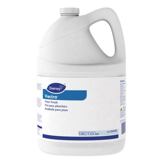 Vectra Floor Finish, Liquid, 1 gal Bottle, 4/Carton1