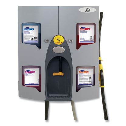 J-Fill QuattroSelect Dispensing System, Four Dispenser, Air Gap, 2.5 L, 18.5 x 7.5 x 24.25, Stainless Steel1