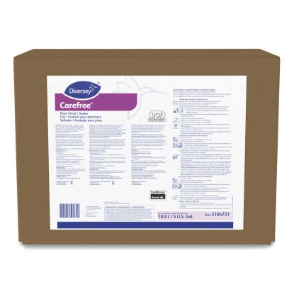 Carefree Floor Finish, Liquid, 5 gal Box1