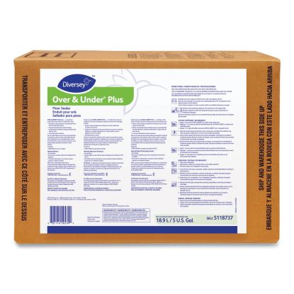 Over and Under Floor Sealer, Liquid, 5 gal Box1