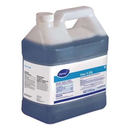 Virex II 256 One-Step Disinfectant Cleaner Deodorant Mint, 1.5 gal, 2/Carton1