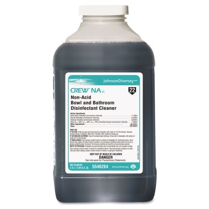 Crew Non-Acid Bowl and Bathroom Cleaner, 2.5 L Bottle, 2/Carton1