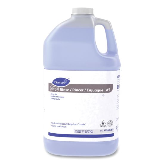 Suma Klear Rinse Aid Economy, Liquid, 1 gal, 4/Carton1