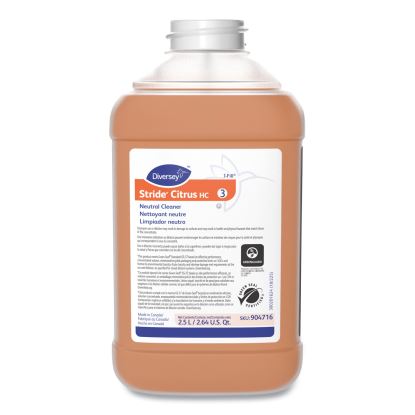 Stride Neutral Cleaner, Liquid, 84.5 oz, 2/Carton1