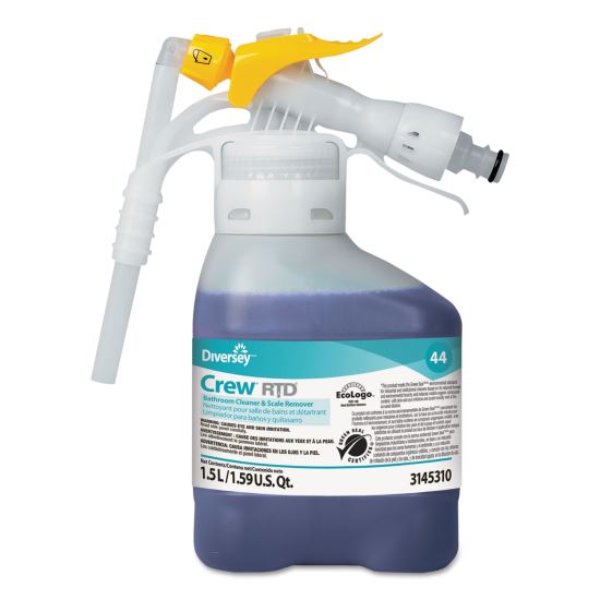 Crew Bathroom Cleaner and Scale Remover, Liquid, 50.7 oz. Bottle, 2/Carton1