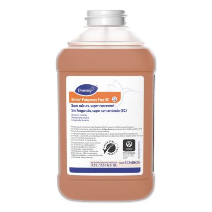 Stride Neutral Cleaner, Fragrance Free, 2.5 L Bottle1