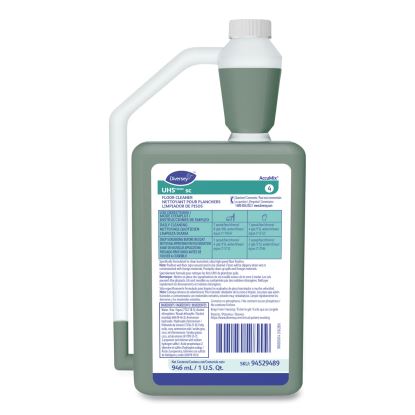 UHS Floor Cleaner, Liquid, 1 qt, Bottle 6/Carton1