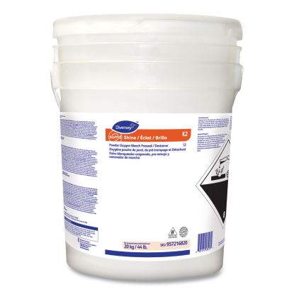 Suma Shine K2 Pre-Soaks with Bleach, Unscented, 44 lb Pail1