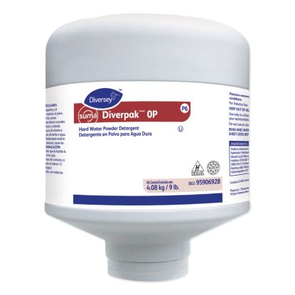 Suma Diverpak OP Hard Water Powder Detergent, 9 lb Capsule1