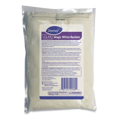 Clax Magic White Reclaim, Powder, 454 g, 12/Carton1