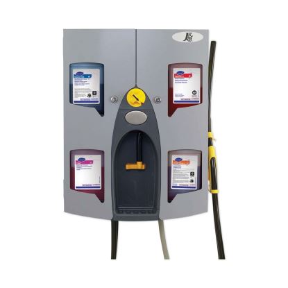 J-Fill QuattroSelect Dispensing System, Four Dispenser, Safe Gap, 2.5 L, 18.5 x 7.5 x 24.25, Stainless Steel1