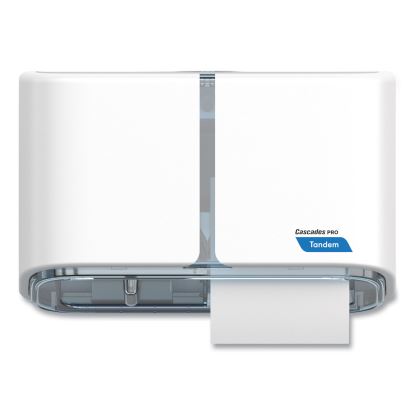 Tandem No Touch High Capacity Bath Tissue Dispenser, 12.5 x 6.6 x 7.2, White1