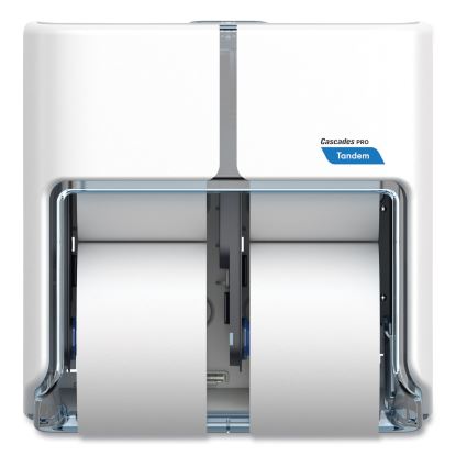 Tandem No Touch High Capacity Bath Tissue Dispenser, 12.6 x 6.6 x 12, White1