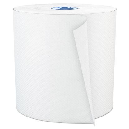 Perform Hardwound Roll Towels for Tandem Dispensers, 1-Ply, 7.5" x 1,050 ft, Ultra White, 6/Carton1