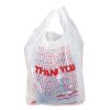 Thank You Bags, 11.5 x 6.5 x 21, White with Red Print, 1,000/Carton2