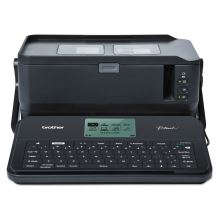 PT-D800W Commercial/Lite Industrial Portable Label Maker, 60 mm/s Print Speed, 12.25 x 7.5 x 6.121