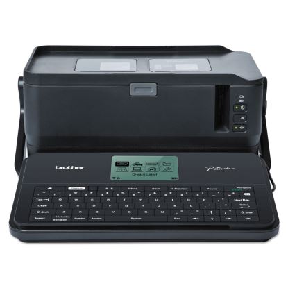 Picture of PT-D800W Commercial/Lite Industrial Portable Label Maker, 60 mm/s Print Speed, 12.25 x 7.5 x 6.12