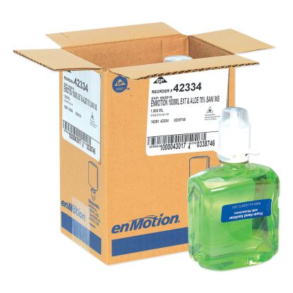 GP enMotion Gen2 Moisturizing Foam Hand Sanitizer Dispenser Refill, 1,000 mL, Fragrance-Free, 2/Carton1