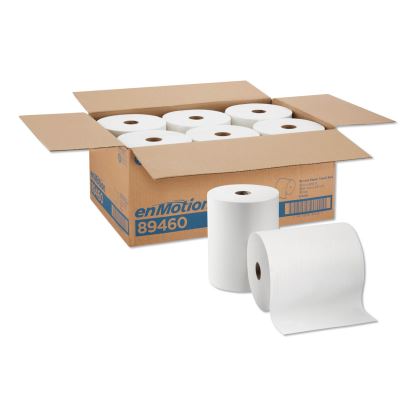 Paper Towel High Capacity Rolls, 1-Ply, 10" x 800 ft, White, 6 Rolls/Carton1