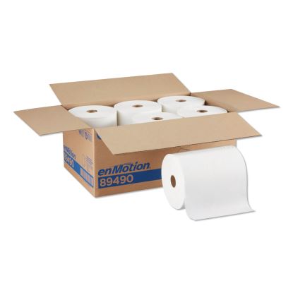 EnMotion Paper Towel High Capacity Rolls, 1-Ply, 10" x 800 ft, White, 6 Rolls/Carton1