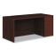 10500 Series Single Pedestal Desk, Right Pedestal: Box/Box/File, 66" x 30" x 29.5", Mahogany1