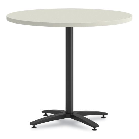 Between Round Table Top, 42" Diameter, Silver Mesh1