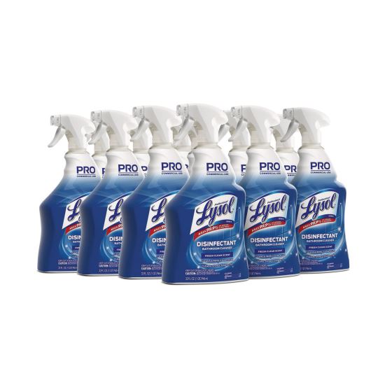 Disinfectant Bathroom Cleaner, 32 oz Spray Bottle, 12/Carton1