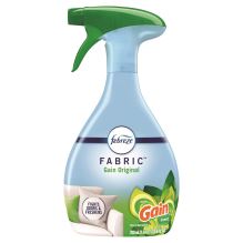 FABRIC Refresher/Odor Eliminator, Gain Original, 23.6 oz Spray Bottle, 4/Carton1