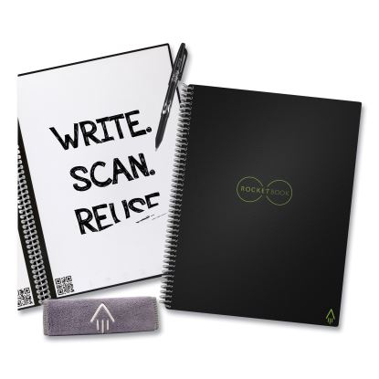 Core Smart Notebook, Dotted Rule, Black Cover, (16) 11 x 8.5 Sheets1