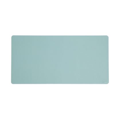 Vegan Leather Desk Pads, 31.5" x 15.7", Light Blue1