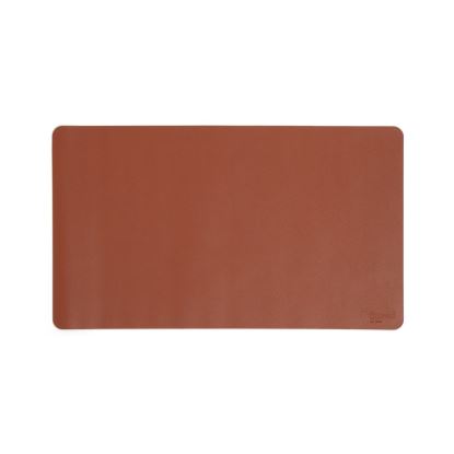 Vegan Leather Desk Pads, 23.6" x 13.7", Brown1