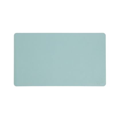 Vegan Leather Desk Pads, 23.6" x 13.7", Light Blue1