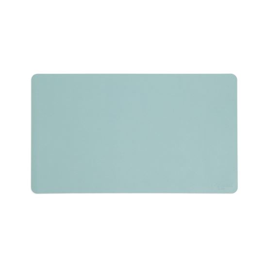 Vegan Leather Desk Pads, 23.6" x 13.7", Light Blue1