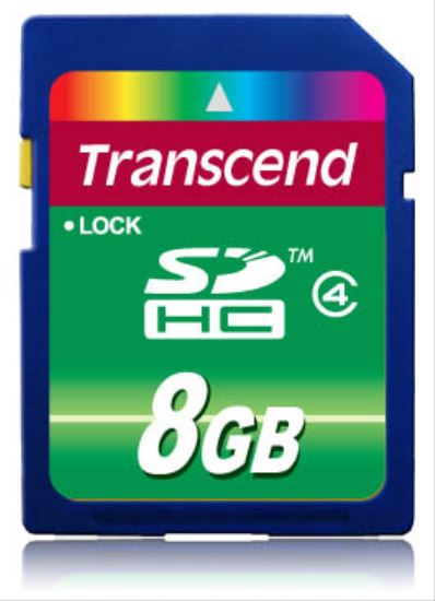 Transcend TS8GSDHC4 memory card 8 GB SDHC1