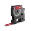 DYMO D1 Durable - White on Red - 12mm label-making tape1