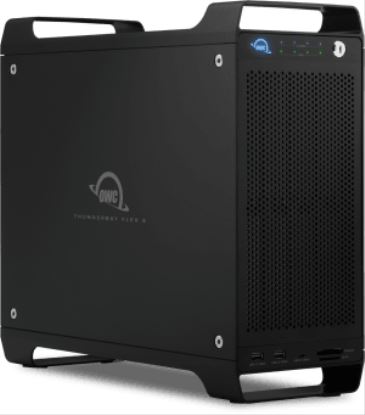 OWC ThunderBay Flex 8 HDD/SSD enclosure Black 2.5/3.5"1