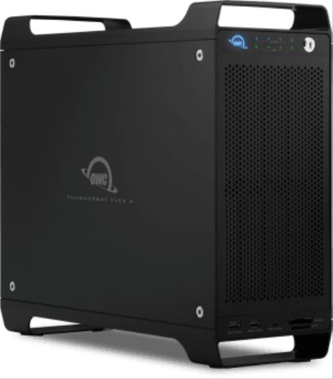 OWC ThunderBay Flex 8 HDD/SSD enclosure Black 2.5/3.5"1