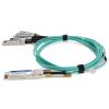 AddOn Networks QSFP28-4SFP28-AOC12M-AR-AO fiber optic cable 472.4" (12 m) 4x SFP28 AOC Aqua color2