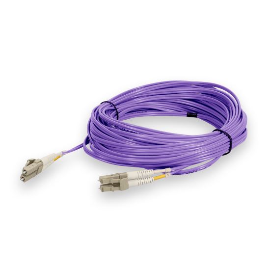 AddOn Networks ADD-LC-LC-30M5OM4-PE-TAA fiber optic cable 1181.1" (30 m) LOMM OM4 Purple1