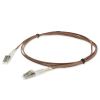 AddOn Networks ADD-LC-LC-5M5OM4-BN-TAA fiber optic cable 196.9" (5 m) LOMM OM4 Brown1