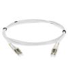 AddOn Networks ADD-LC-LC-5M5OM4-WE-TAA fiber optic cable 196.9" (5 m) LOMM OM4 White8