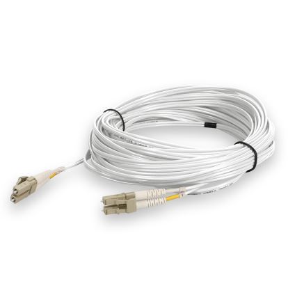 AddOn Networks ADD-LC-LC-15M5OM4-WE-TAA fiber optic cable 590.6" (15 m) LOMM OM4 White1