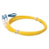 AddOn Networks ADD-LC-LC-0-5M9SMFP-TAA fiber optic cable 19.7" (0.5 m) OFNP OS2 Yellow3