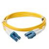 AddOn Networks ADD-LC-LC-0-5M9SMFP-TAA fiber optic cable 19.7" (0.5 m) OFNP OS2 Yellow8