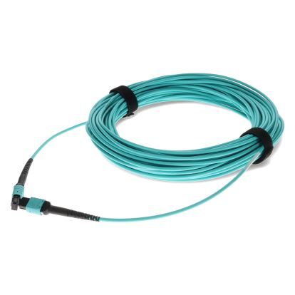 AddOn Networks ADD-MPOMPO-22M5OM4P fiber optic cable 866.1" (22 m) MPO LOMM OM4 Aqua color1