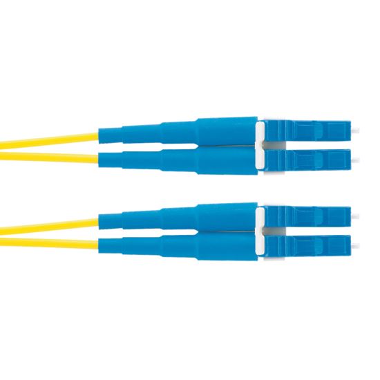 Panduit F92ERLNLNSNF015 fiber optic cable 180" (4.57 m) LC OFNR OS2 Yellow1
