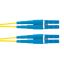 Panduit F92ERLNLNSNF015 fiber optic cable 180" (4.57 m) LC OFNR OS2 Yellow1
