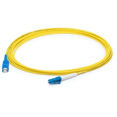 AddOn Networks ADD-SC-LC-30MS9SMF fiber optic cable 1181.1" (30 m) OFNR OS2 Yellow1