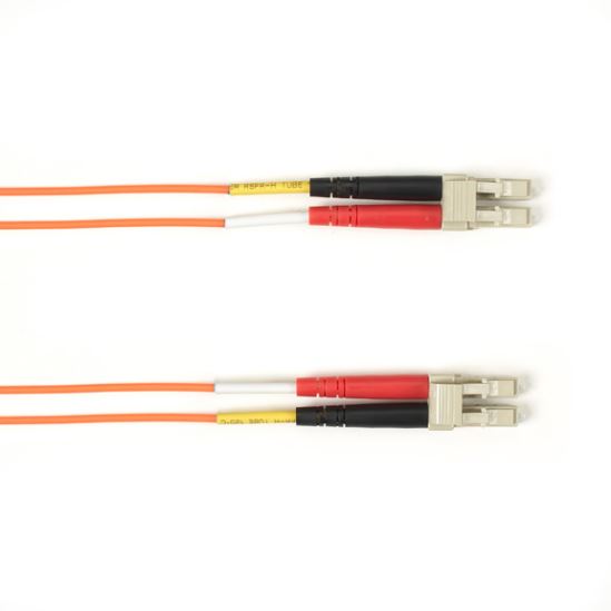 Black Box FOCMRM4-003M-LCLC-OR fiber optic cable 118.1" (3 m) LC OFNR OM4 Orange1