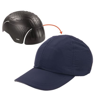 Skullerz 8947 Lightweight Baseball Hat and Bump Cap Insert, X-Small/Small, Navy, Ships in 1-3 Business Days1